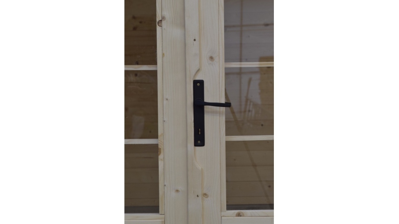 Casetta da giardino in legno - 16m2 - 4x4m - 40mm - colore: naturale