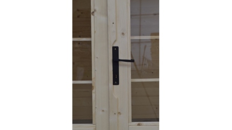 Casetta da giardino in legno - 16m2 - 4x4m - 40mm - colore: naturale