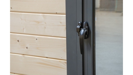 Casetta da giardino in legno - 15m2 - 5x3m - 28mm - colore: naturale