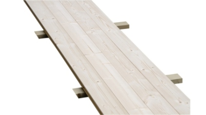Pavimento di legno, 28 mm -  set 3m2 - non trattata con impregnante