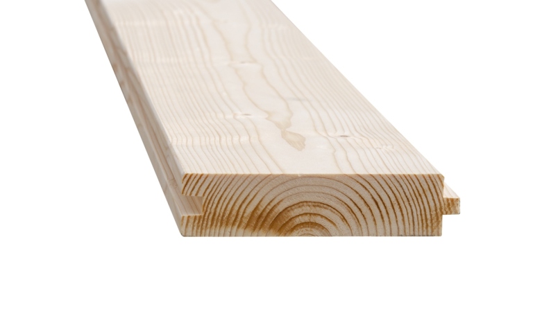 Pavimento di legno, 28 mm -  set 3m2 - non trattata con impregnante