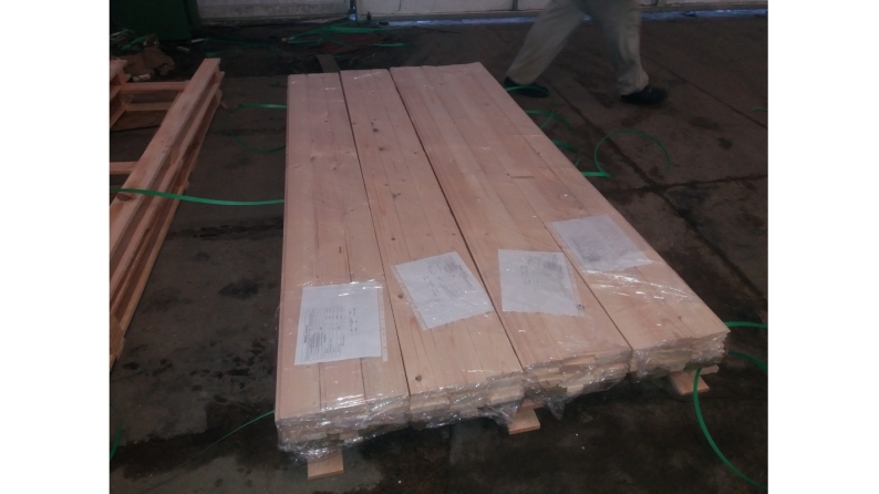 Pavimento di legno, 28 mm -  set 3m2 - non trattata con impregnante