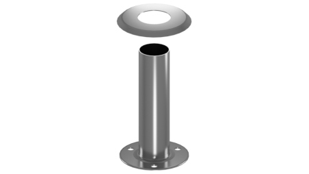 Scaletta per piscina in acciaio inossidabile a 4 gradini