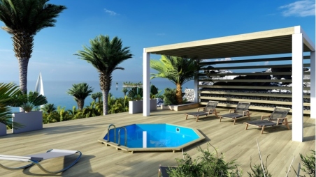 Piscina in legno Coral 3.25x3.25 - H.1.18 m autoportante