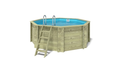 Piscina in legno Coral 3.25x3.25 - H.1.18 m autoportante