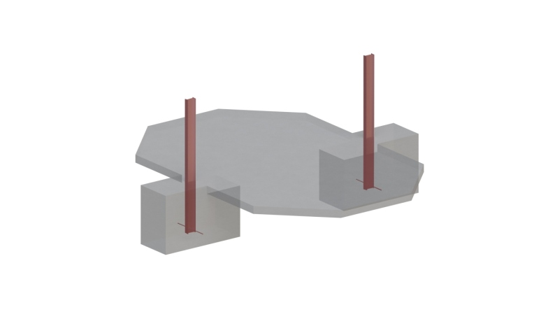 Piscina in legno Nemo 5.79x3.49 - H.1.45 m con profilo da cementare