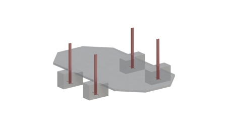 Piscina in legno Nemo 7.3x3.97 - H.1.45 m con profilo da cementare