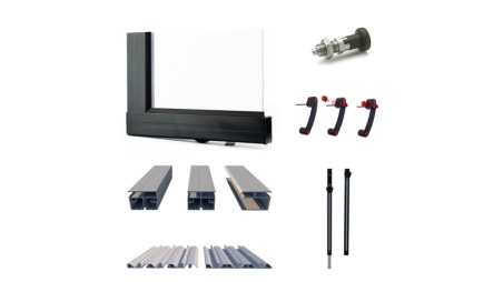 Copertura telescopica per piscina Horizon - 7.03x3.36 m - Policarbonato compatto da 3 mm - per la piscina BAS7307