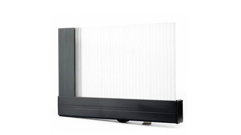 Copertura telescopica per piscina Horizon - 8.58x3.92 m - Policarbonato alveolare da 8 mm - per la piscina BAS7309