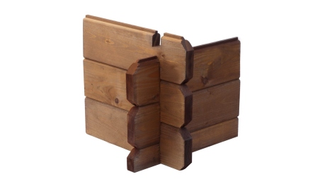 Casetta da giardino in legno con veranda e tettoia - 15m2 - 3x3m - impregnata - 28mm - colore: marrone