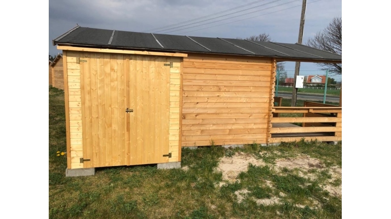 Armadio porta attrezzi da esterno 1.66x0.82 m H.1.86