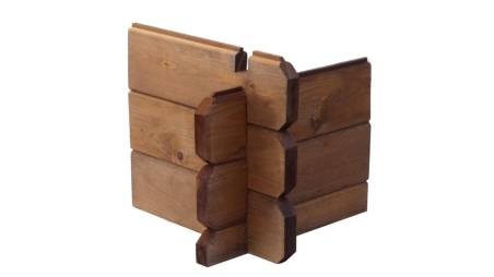 Casetta da giardino in legno con veranda e tettoia - 18m2 - 3x3m - impregnata - 28mm - colore: marrone