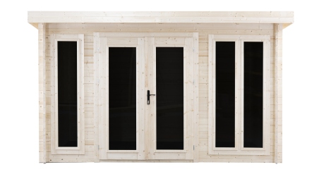 Casetta da giardino in legno - 12m2 - 4x3m - 34mm - colore: naturale