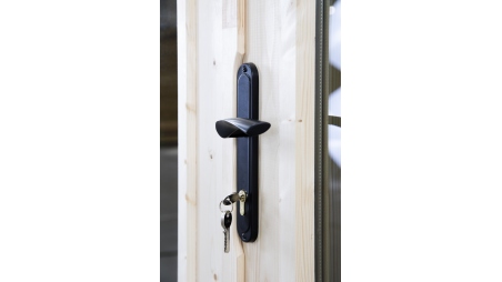 Casetta da giardino in legno - 12m2 - 4x3m - 34mm - colore: naturale