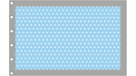 Copertura isotermica a bolle 7.97 x 3.82 m per piscina  BAS7309