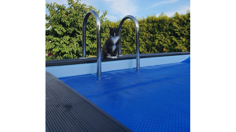 Copertura isotermica a bolle 2.96 x 2.96 m per piscina  BAS7301