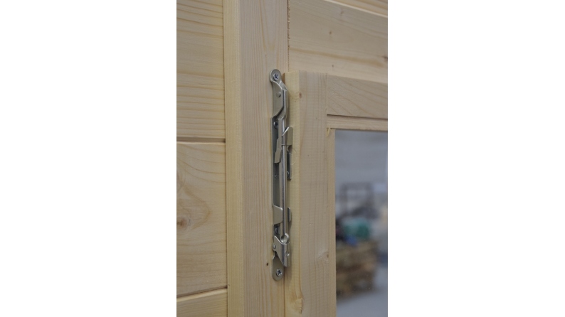 Casetta da giardino in legno - 30m2 - 6x5m - 40mm - colore: naturale