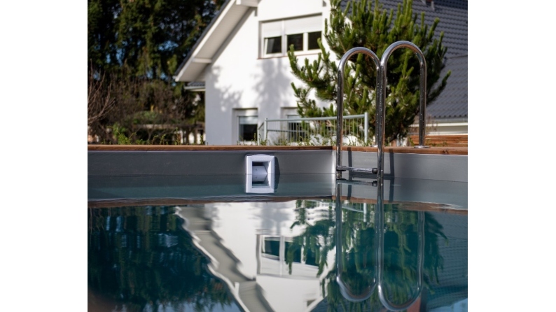 Piscina in legno Aqua 8.5x4.35 - H.1.45 m su telaio senza cementazione