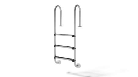 Scaletta per piscina in acciaio inossidabile a 3 gradini