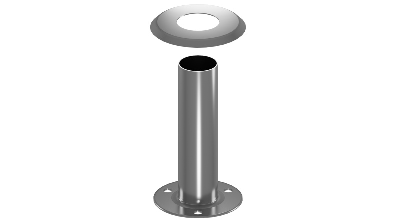 Scaletta per piscina in acciaio inossidabile a 3 gradini