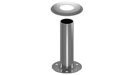 Scaletta per piscina in acciaio inossidabile a 4 gradini