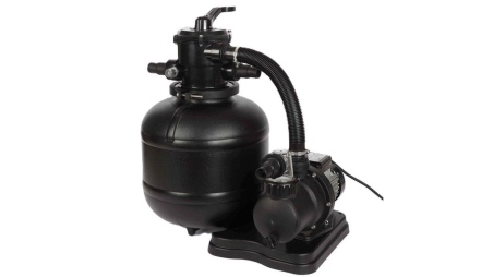 Set di filtrazione 365 mm con pompa da 450 W, per piscine fino a 30 m³