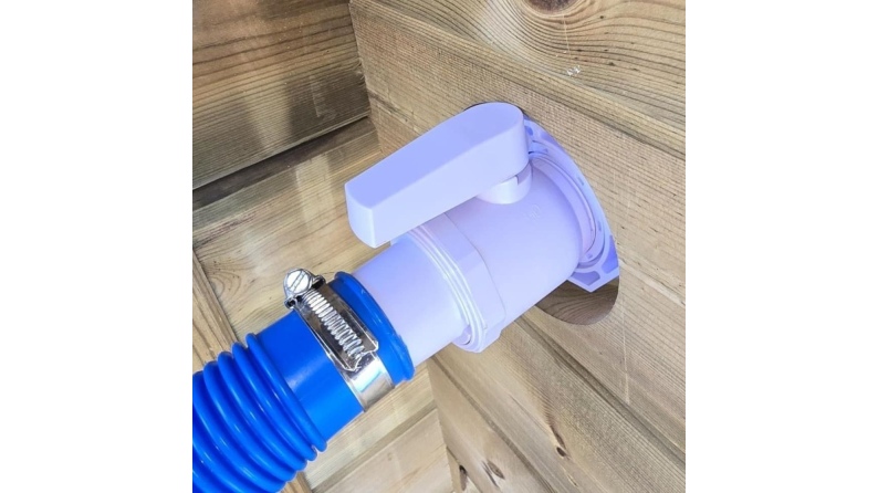 Valvola a sfera unidirezionale per piscina Ø38 mm