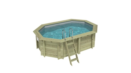 Liner 75/100 PVC, colore Grigio minerale, per piscina BAS7302