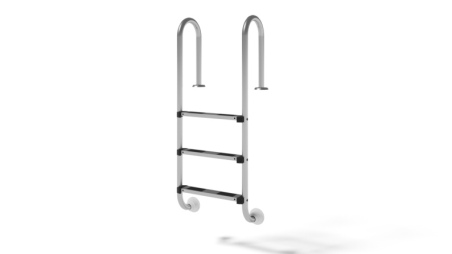 Scaletta per piscina in acciaio inossidabile a 3 gradini