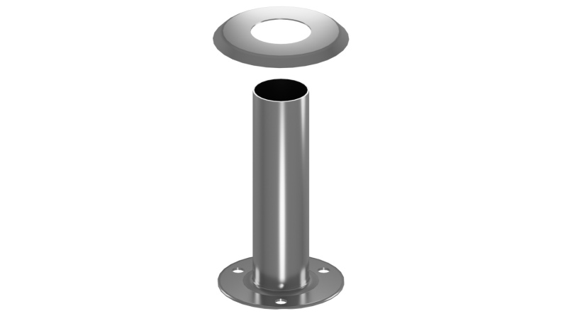 Scaletta per piscina in acciaio inossidabile a 3 gradini