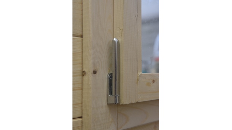 Casetta da giardino in legno - 30m2 - 6x5m - 40mm - colore: naturale