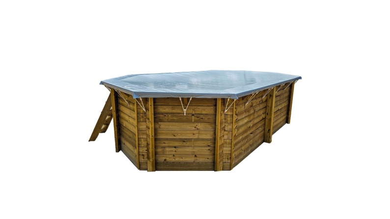 Telo invernale  7.46 x 4.13 m per piscina  BAS7305