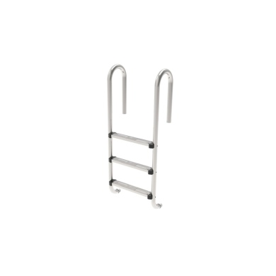 Scaletta per piscina a 3 gradini in acciaio inox