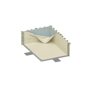 Liner 75/100 PVC, colore Sabbia, per piscina BAS7306