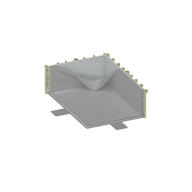 Liner 75/100 PVC, colore Grigio minerale, per piscina BAS7302