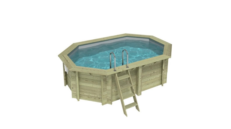 Liner 75/100 PVC, colore Grigio minerale, per piscina BAS7302