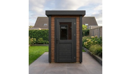 Casetta da giardino in legno Mira 1.59x1.59 m - 2.53 m2 - 28 mm - impregnata