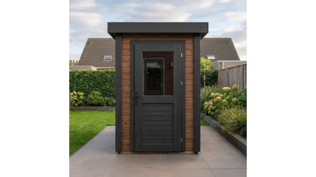 Casetta da giardino in legno Mira 1.59x2.09 m - 3.32 m2 - 28 mm - impregnata