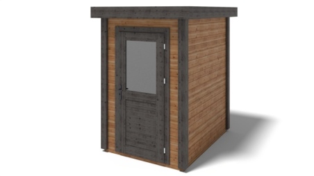 Casetta da giardino in legno Mira 1.59x2.09 m - 3.32 m2 - 28 mm - impregnata