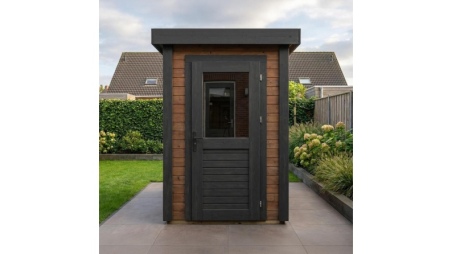 Casetta da giardino in legno Mira 1.59x2.59 m - 4.12 m2 - 28 mm - impregnata