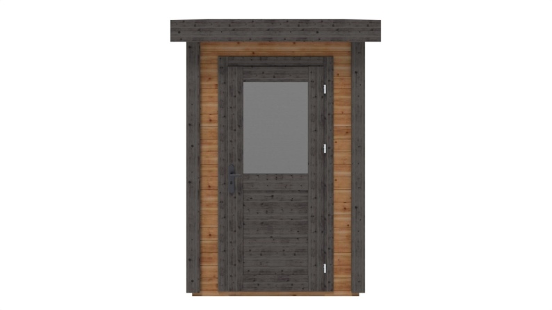 Casetta da giardino in legno Mira 1.59x2.59 m - 4.12 m2 - 28 mm - impregnata