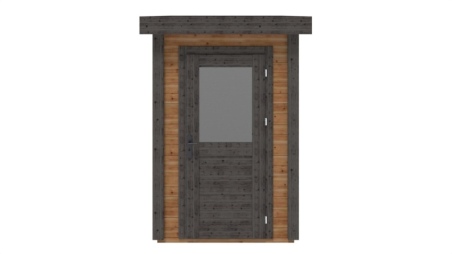 Casetta da giardino in legno Mira 1.59x2.59 m - 4.12 m2 - 28 mm - impregnata