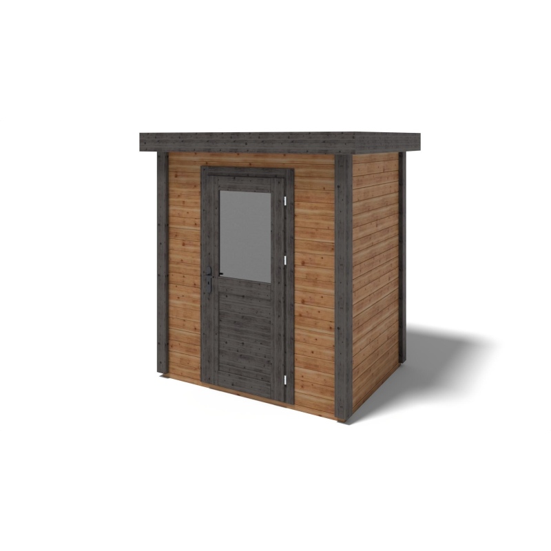 Casetta da giardino in legno  2.09x1.59 m - 3.32 m2 - 28 mm - impregnata