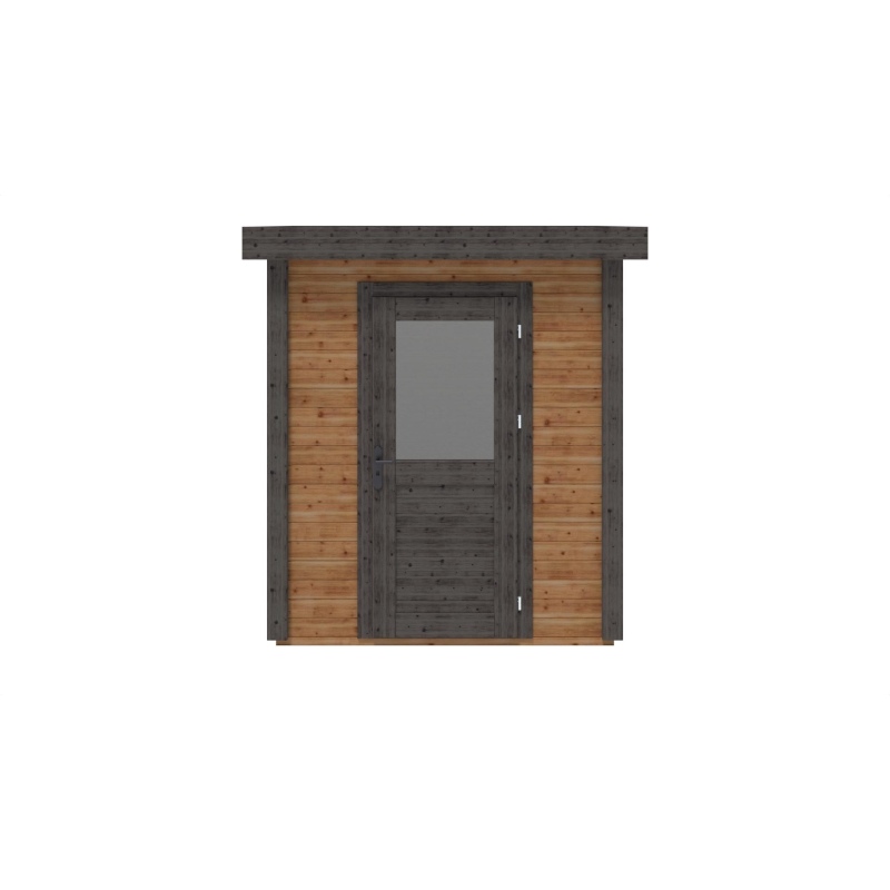 Casetta da giardino in legno  2.09x1.59 m - 3.32 m2 - 28 mm - impregnata