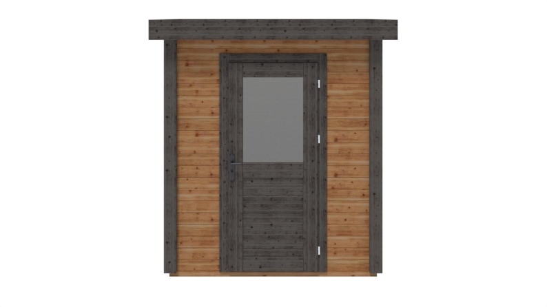 Casetta da giardino in legno Vala 2.09x1.59 m - 3.32 m2 - 28 mm - impregnata