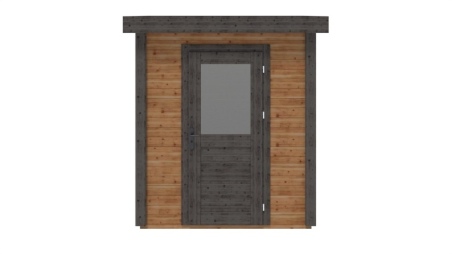 Casetta da giardino in legno Vala 2.09x1.59 m - 3.32 m2 - 28 mm - impregnata