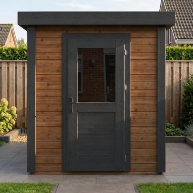 Casetta da giardino in legno  2.09x2.09 m - 4.37 m2 - 28 mm - impregnata