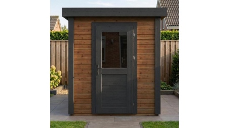 Casetta da giardino in legno Vala 2.09x2.09 m - 4.37 m2 - 28 mm - impregnata