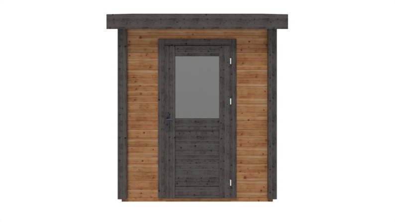 Casetta da giardino in legno Vala 2.09x2.09 m - 4.37 m2 - 28 mm - impregnata