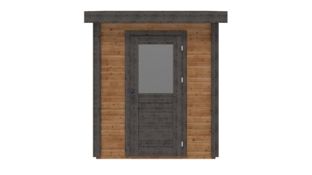 Casetta da giardino in legno Vala 2.09x2.09 m - 4.37 m2 - 28 mm - impregnata